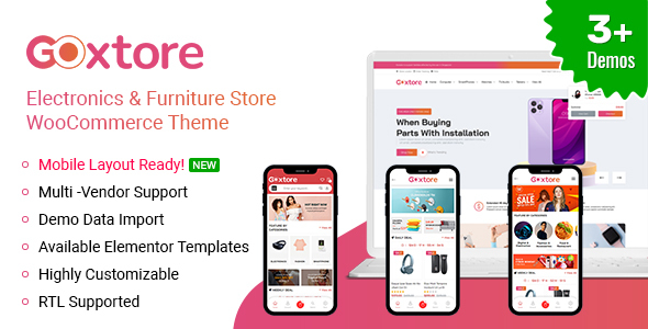 GOxtore-多用途WooCommerce主题