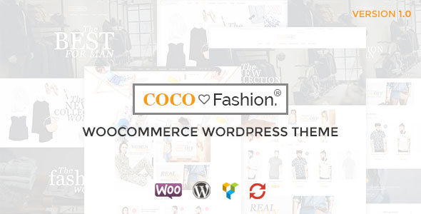 Coco-时尚响应WordPress主题