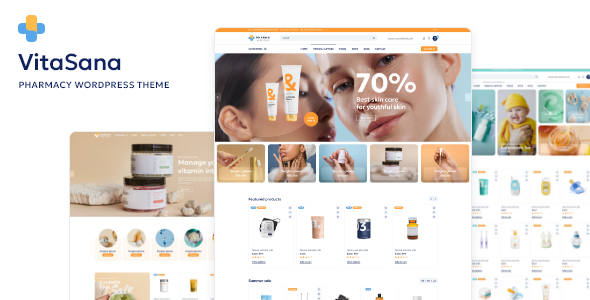 VitaSana-药房和医疗商店WordPress主题
