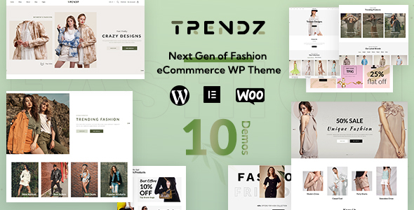 Trendz-时尚商店WooCommerce主题