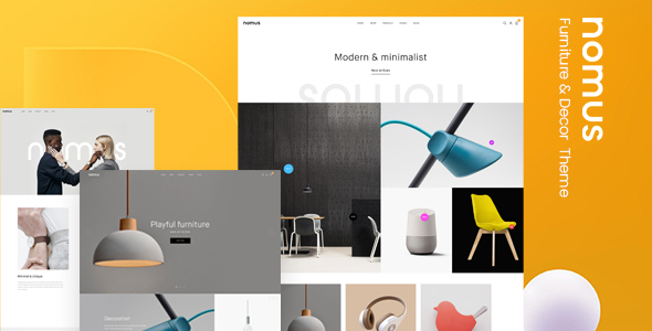Nomus–家具与装饰WooCommerce WordPress主题