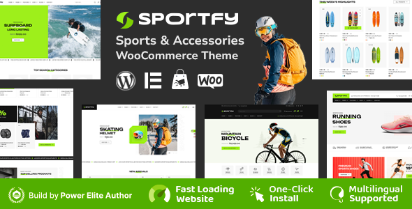 Sportfy-体育商店WooCommerce WordPress主题