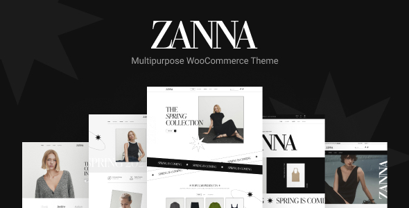 ZANNA-Elementor WooCommerce主题