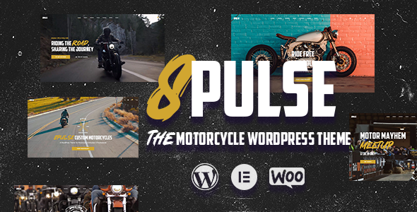 8Pulse-摩托车WordPress主题