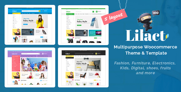 Lilac-时尚响应WooCommerce WordPress主题