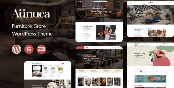 Aunuca-家具店WordPress主题