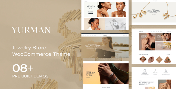 Yurman-珠宝店WooCommerce主题
