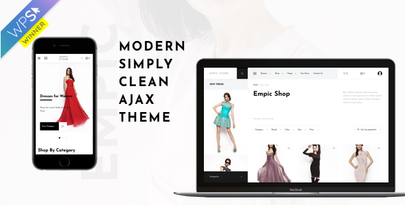 Empic-基于Ajax的多概念WooCommerce主题