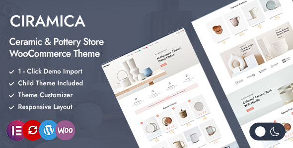 Ciramica-陶瓷店WordPress WooCommerce主题