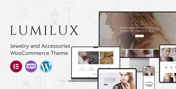 Lumilux-珠宝和配饰WooCommerce主题