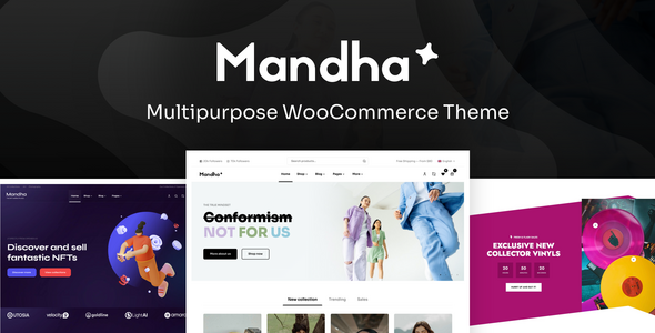 Mandha-多用途WooCommerce主题
