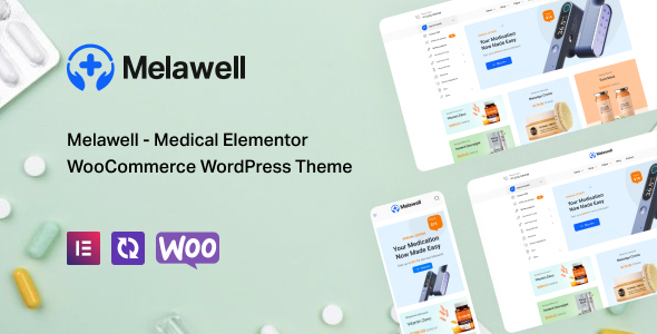 Melawell-医疗WooCommerce主题