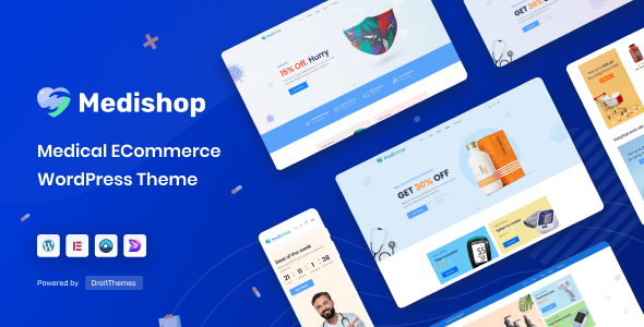 MediShop-医疗保健WooCommerce主题