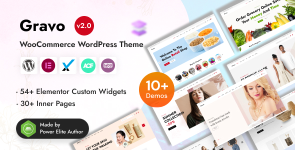Gravo-WooCommerce WordPress主题
