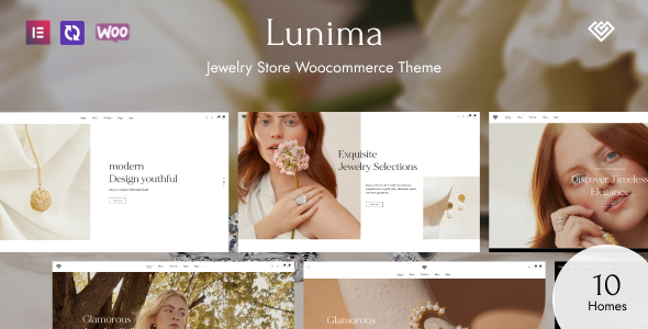 Lunima–珠宝店WooCommerce WordPress主题