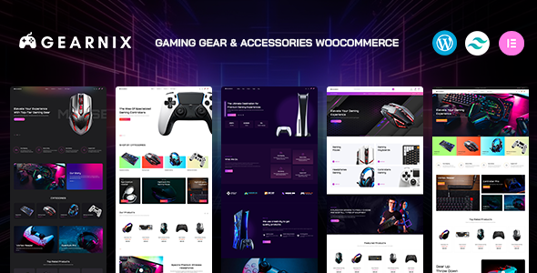 Gearnix-游戏装备及配件顺风CSS WooCommerce主题