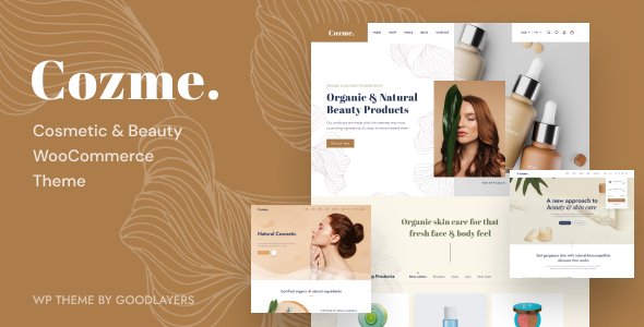 Cozme-美容化妆品店WordPress