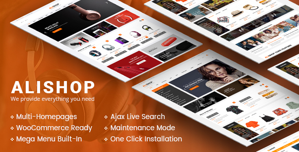 AliShop-多用途WooCommerce WordPress主题
