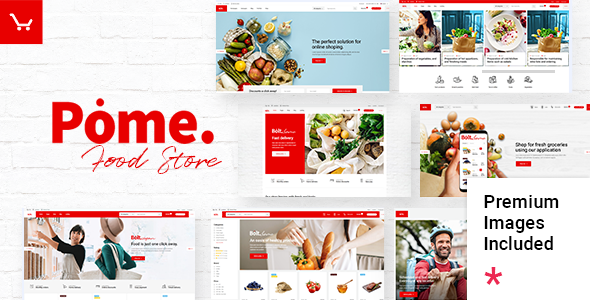 Pome-食品店和杂货市场WordPress主题