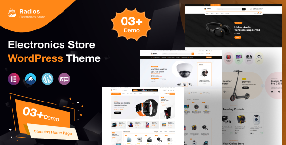 收音机-电子商店WooCommerce主题