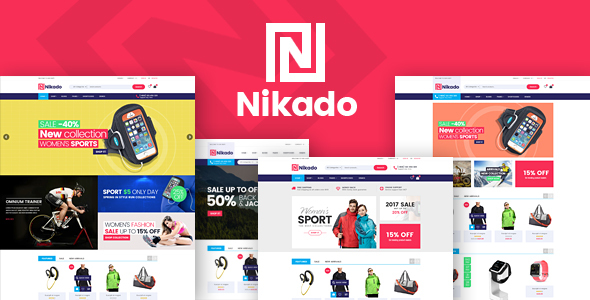 Nikado-WooCommerce WordPress的响应式主题