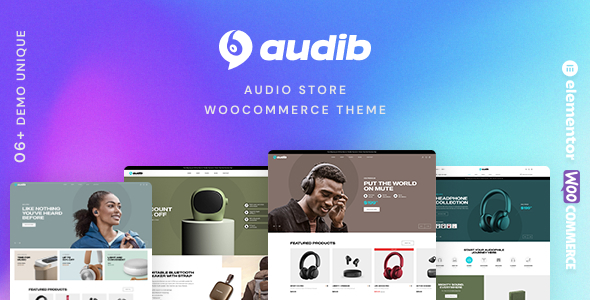 Audib-音频商店WooCommerce主题