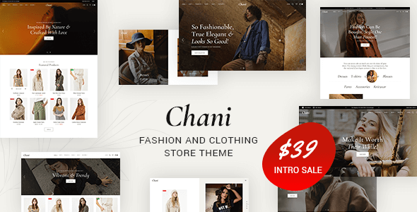 Chani-时尚服装店主题