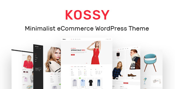 Kossy-极简主义电子商务WordPress主题