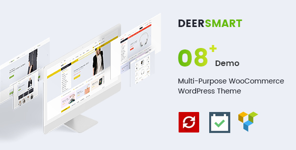 DeerSmart-多用途响应式WooCommerce WordPress主题