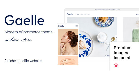 Gaelle-Elementor电子商务WordPress主题