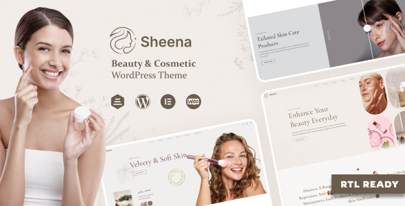 Sheena-美容化妆品店WordPress主题