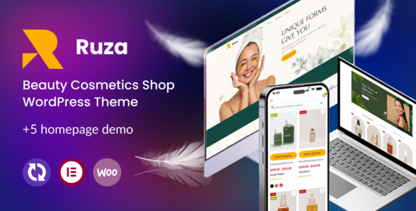 Ruza-美容化妆品店WordPress主题
