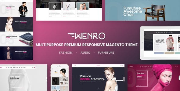 Wenro-多用途WooCommerce WordPress主题
