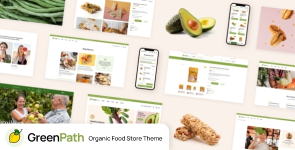 GreenPath-有机食品店WordPress主题