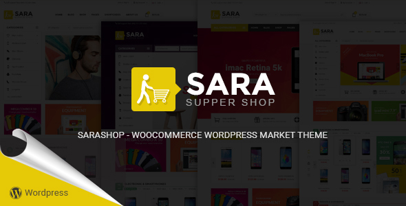 Sara-WooCommerce WordPress市场主题