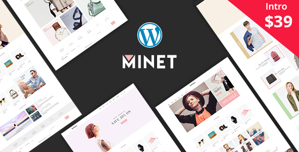 Minet-极简主义电子商务WordPress主题