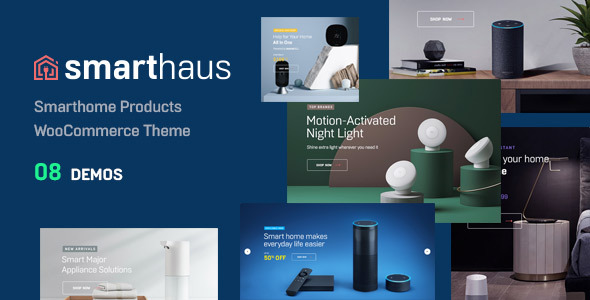Smarthaus-智能家居产品WooCommerce主题