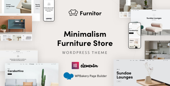 Furnitor–极简主义家具店WordPress主题