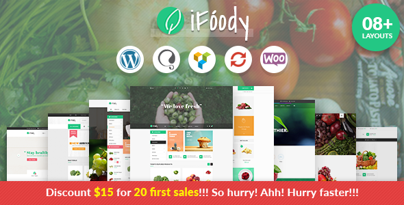 VG iFoody-响应式WooCommerce WordPress主题