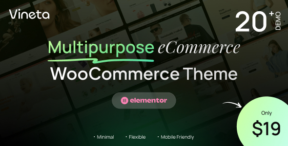 Vineta-多用途WooCommerce WordPress主题