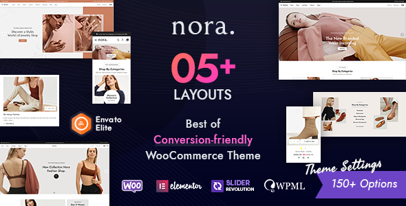 Nora-WooCommerce时尚商店主题