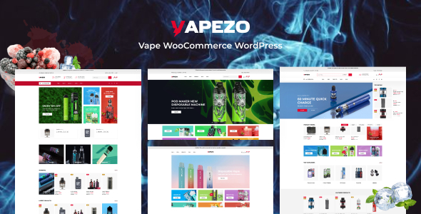Vapezo–电子烟商店WooCommerce WordPress主题