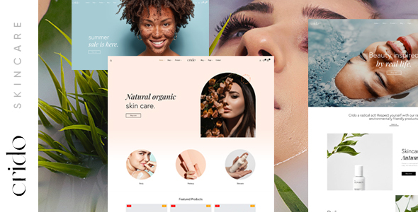 Crido–美容护肤WooCommerce WordPress主题