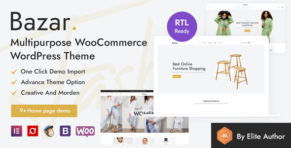 Bazar-多用途WooCommerce WordPress主题