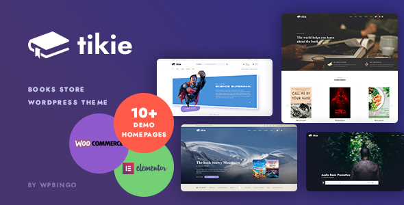 Tikie–书店WooCommerce WordPress主题