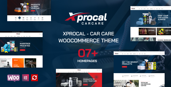 Xprocal-汽车护理WooCommerce主题