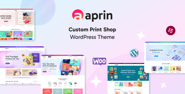 Aprin-自定义打印店WordPress主题