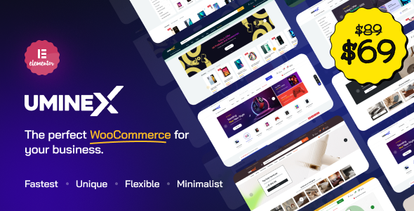 Uminex-多用途WooCommerce主题