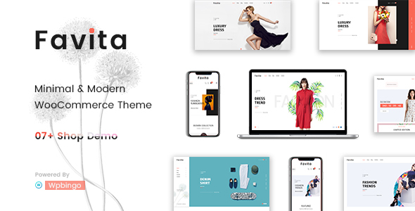 Favita-时尚WooCommerce WordPress主题