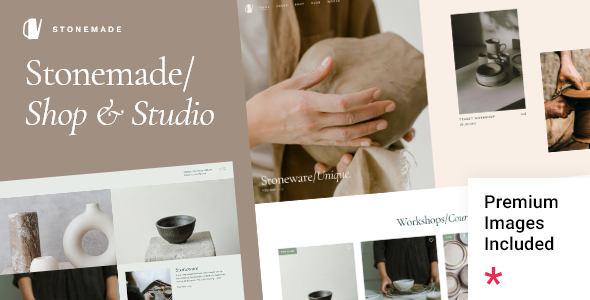 Stone made-陶瓷和陶器WordPress商店主题